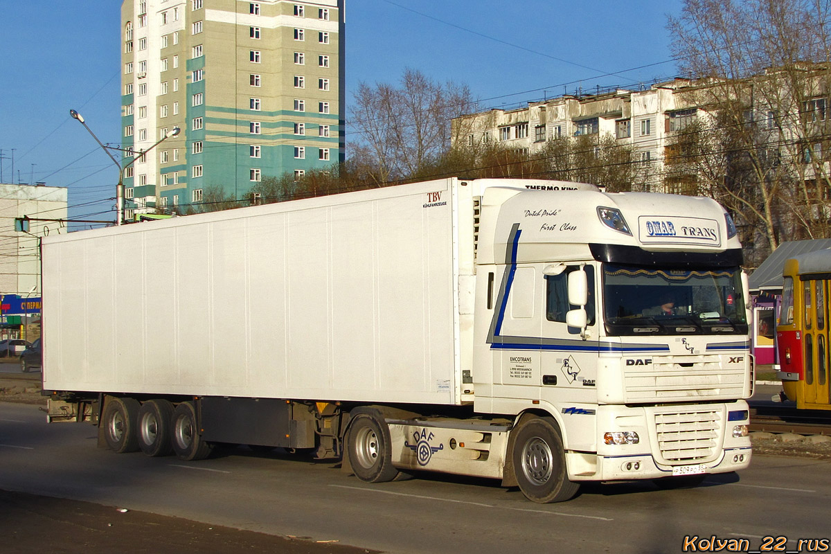 Омская область, № Р 509 РО 55 — DAF XF105 FT