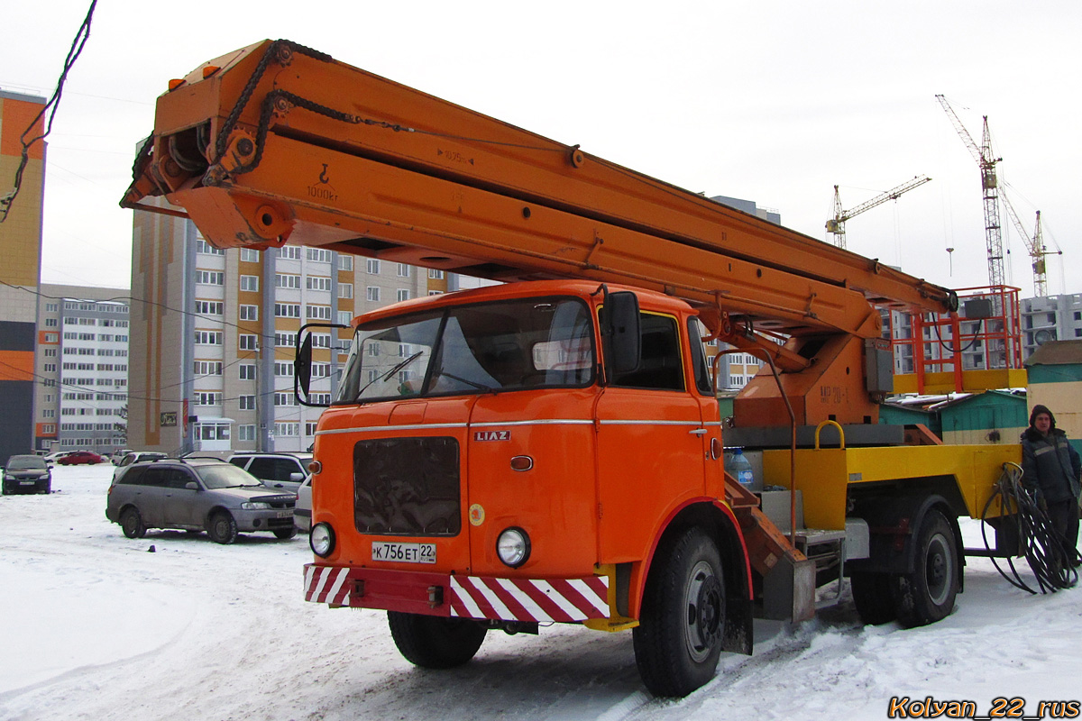 Алтайский край, № К 756 ЕТ 22 — Škoda 706 MTS 24