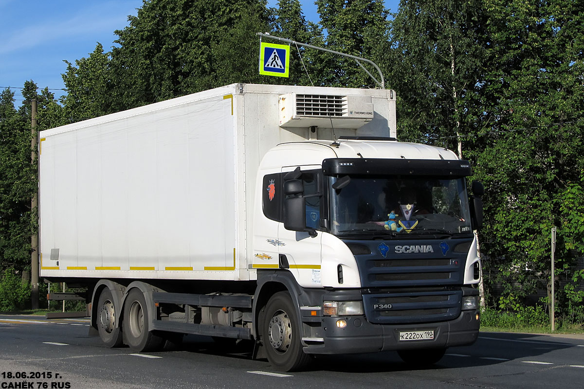 Московская область, № К 222 ОХ 190 — Scania ('2004) P340