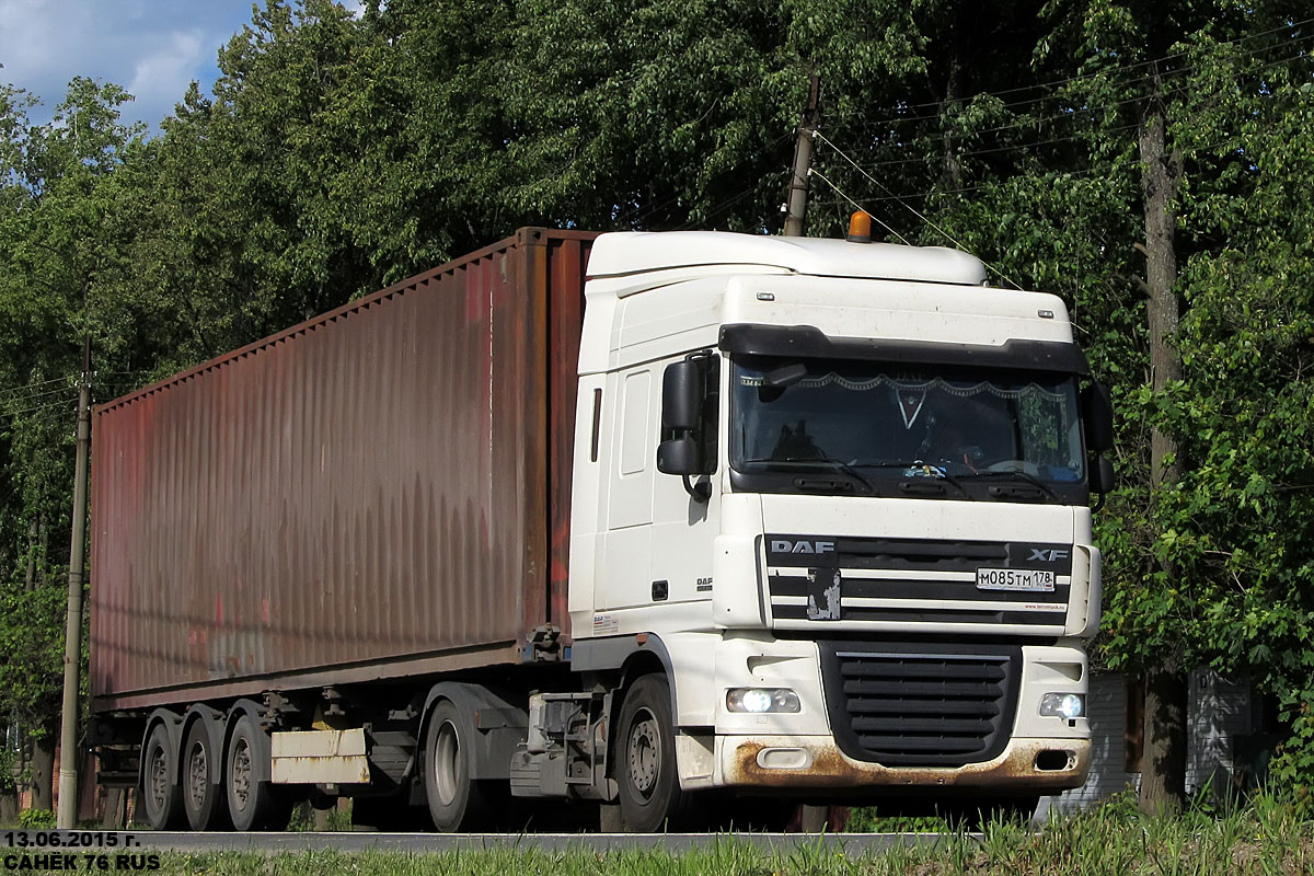 Санкт-Петербург, № М 085 ТМ 178 — DAF XF105 FT