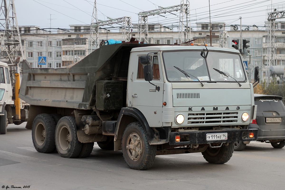 Саха (Якутия), № У 111 КЕ 14 — КамАЗ-55111 (общая модель)