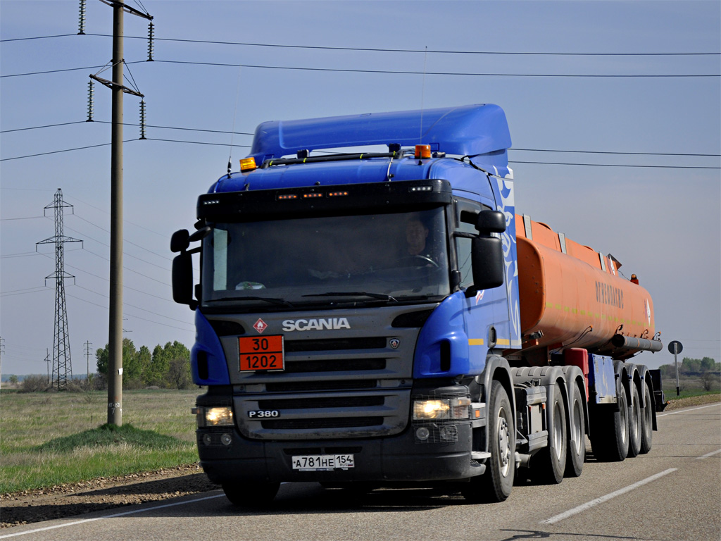 Новосибирская область, № А 781 НЕ 154 — Scania ('2004) P380