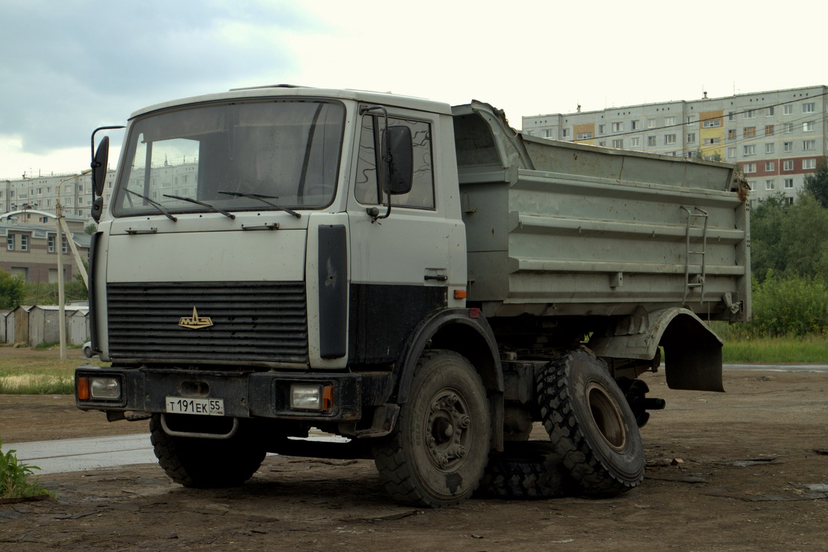 Омская область, № Т 191 ЕК 55 — МАЗ-5551 [555100]