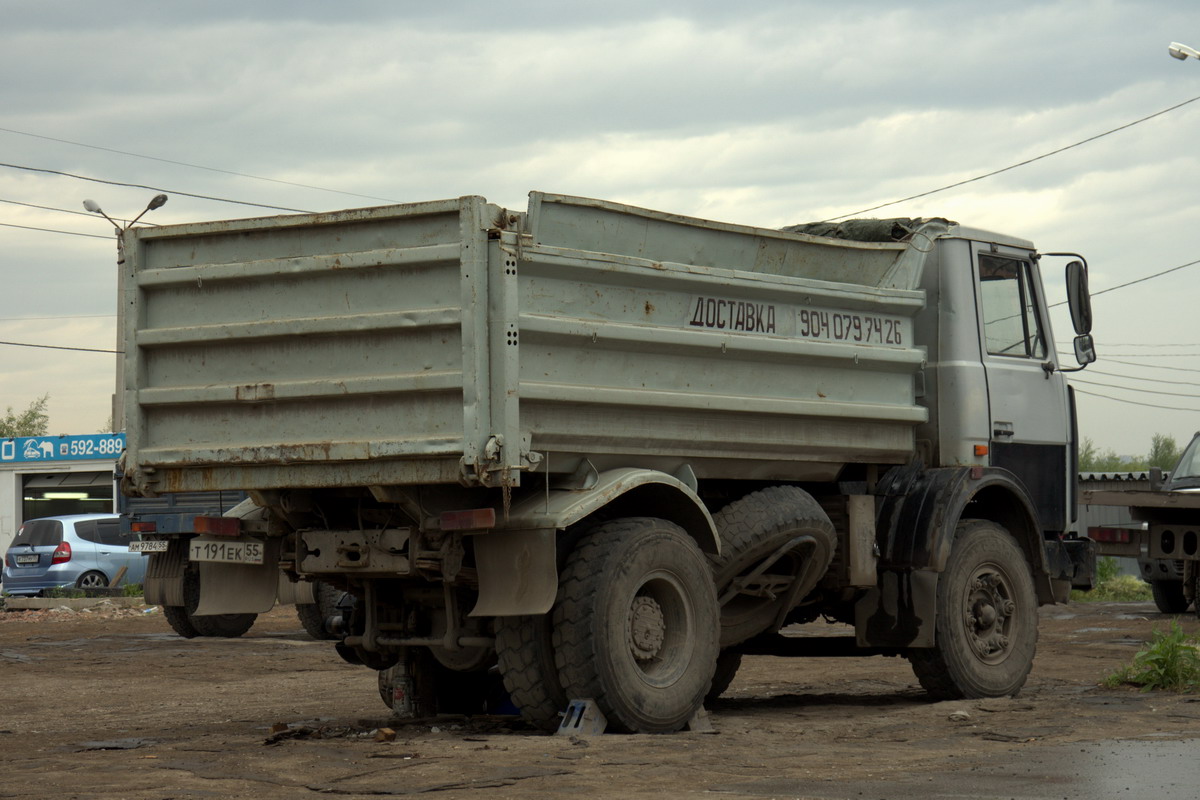 Омская область, № Т 191 ЕК 55 — МАЗ-5551 [555100]