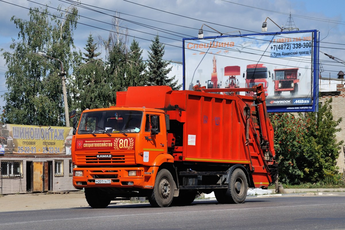 Тульская область, № М 201 ТА 71 — КамАЗ-53605 (общая модель)