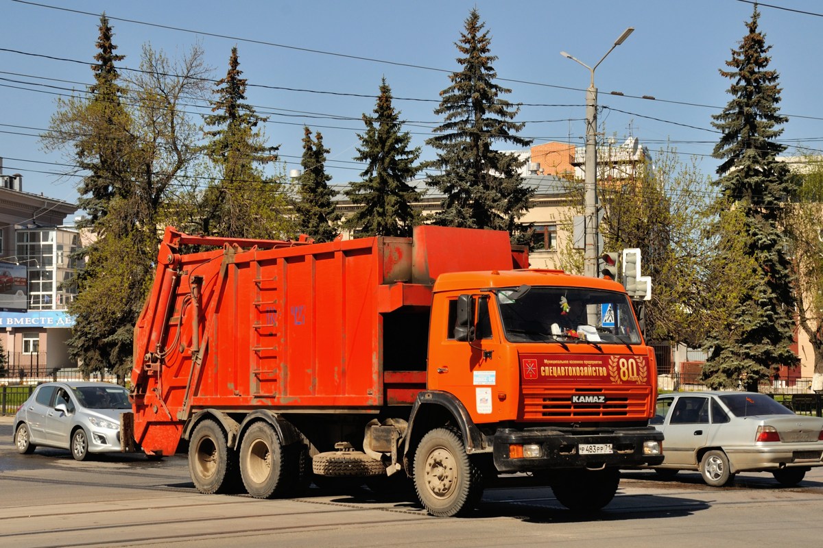 Тульская область, № Р 483 РР 71 — КамАЗ-65115 (общая модель)