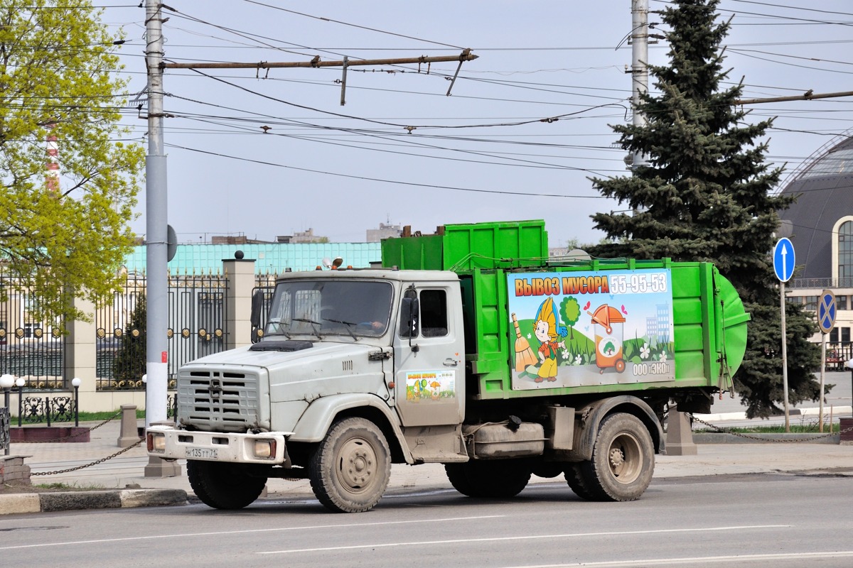 Тульская область, № Н 135 ТТ 71 — ЗИЛ-433362