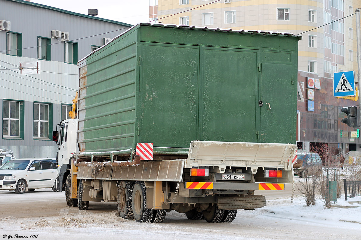 Саха (Якутия), № К 311 КН 14 — Hyundai Power Truck HD320