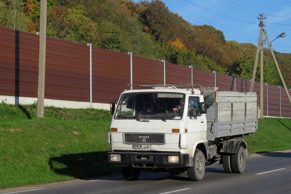 Литва, № PKR 491 — MAN Volkswagen G90