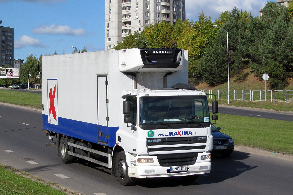 Литва, № ENE 818 — DAF CF65/75/85 (общая модель)