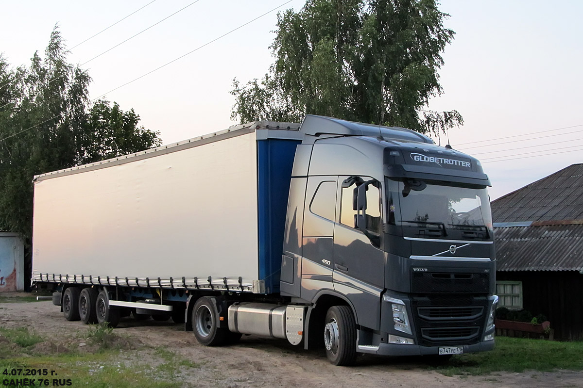 Санкт-Петербург, № В 747 УЕ 178 — Volvo ('2012) FH.460