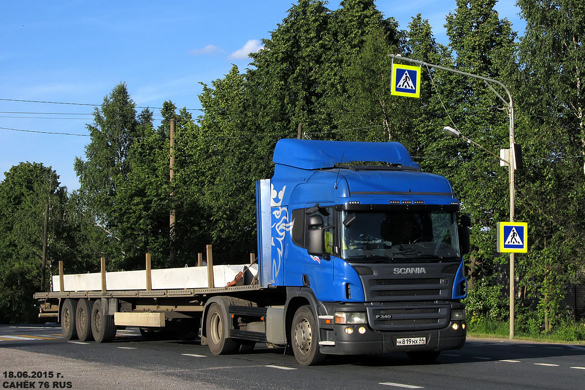 Костромская область, № Н 819 НХ 44 — Scania ('2004) P340