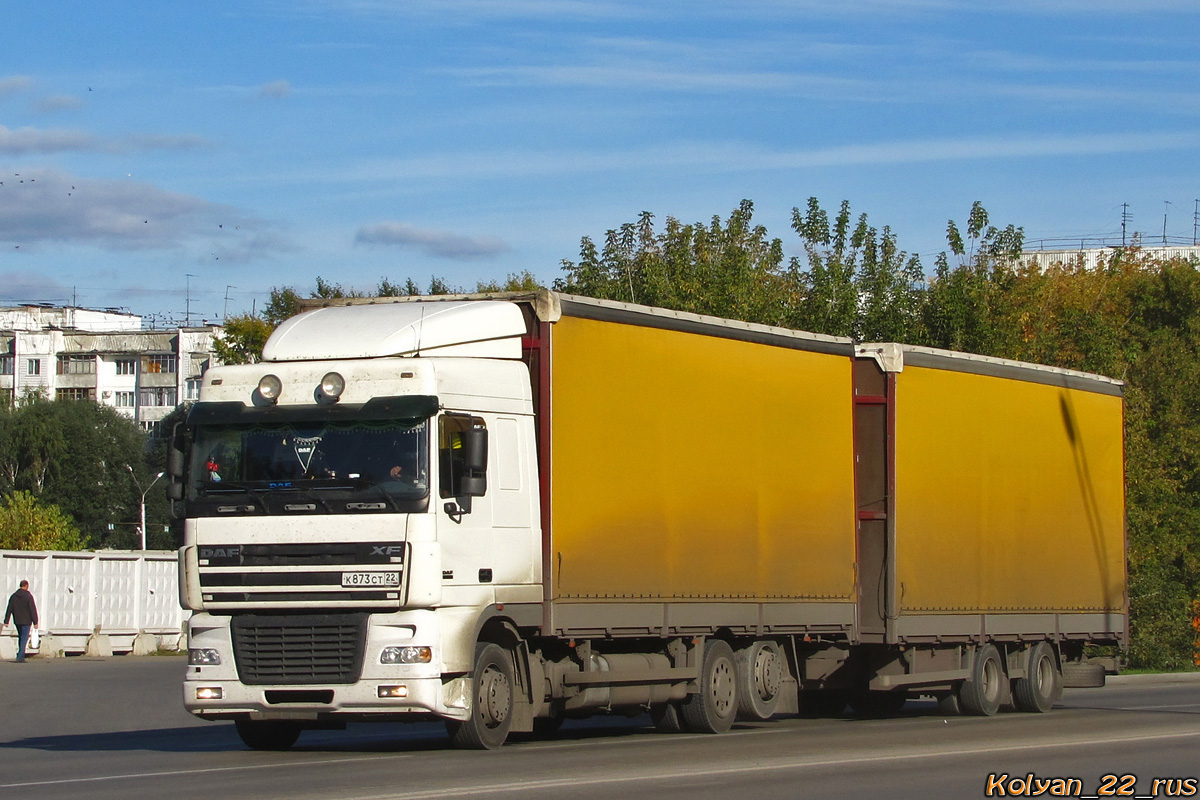 Алтайский край, № К 873 СТ 22 — DAF XF95 FAR