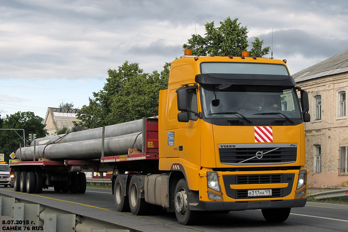 Санкт-Петербург, № В 317 НА 178 — Volvo ('2008) FH.440