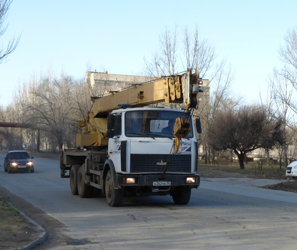 Волгоградская область, № А 262 МК 34 — МАЗ-630303