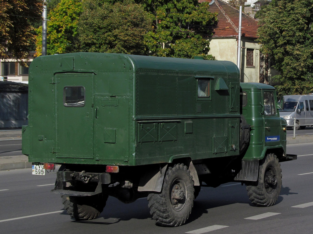 Литва, № ZVG 595 — ГАЗ-66 (общая модель)
