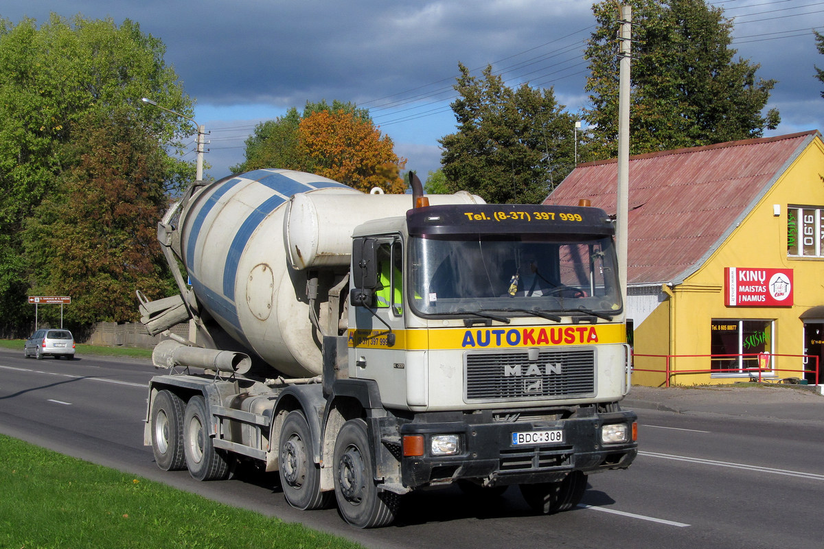 Литва, № BDC 308 — MAN F90 (общая модель)