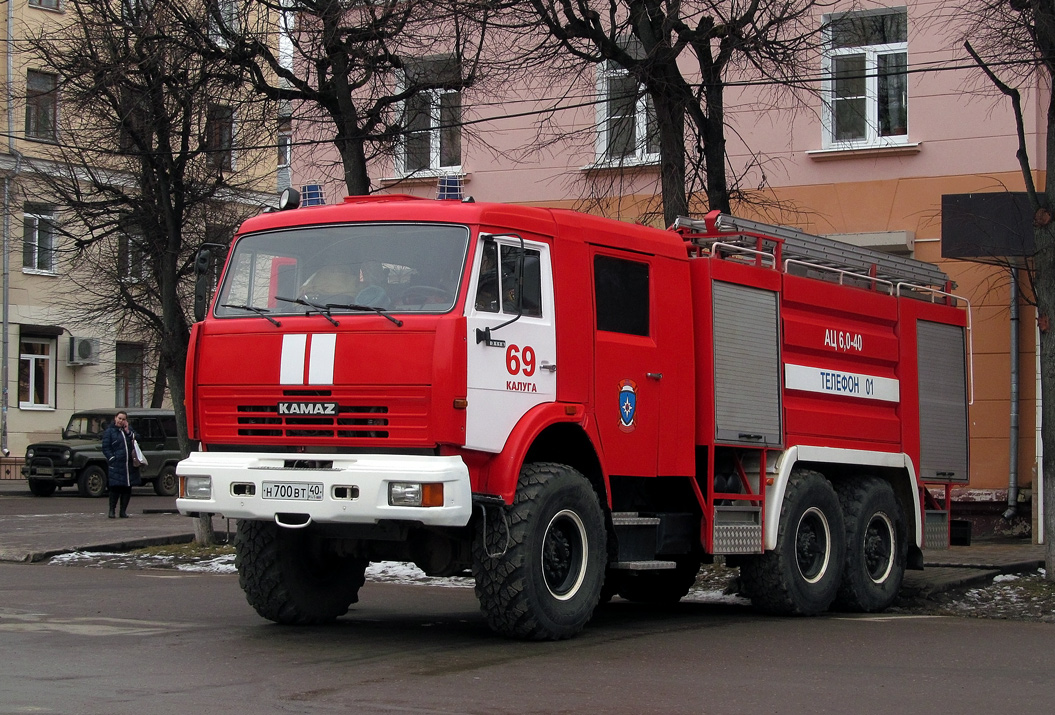 Калужская область, № Н 700 ВТ 40 — КамАЗ-43118-15 [43118R]