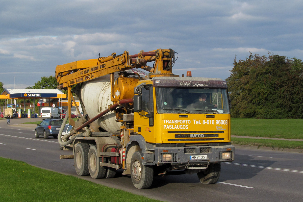 Литва, № HFV 351 — IVECO EuroTrakker