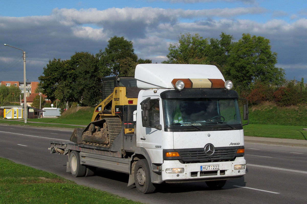 Литва, № HUT 222 — Mercedes-Benz Atego 1223