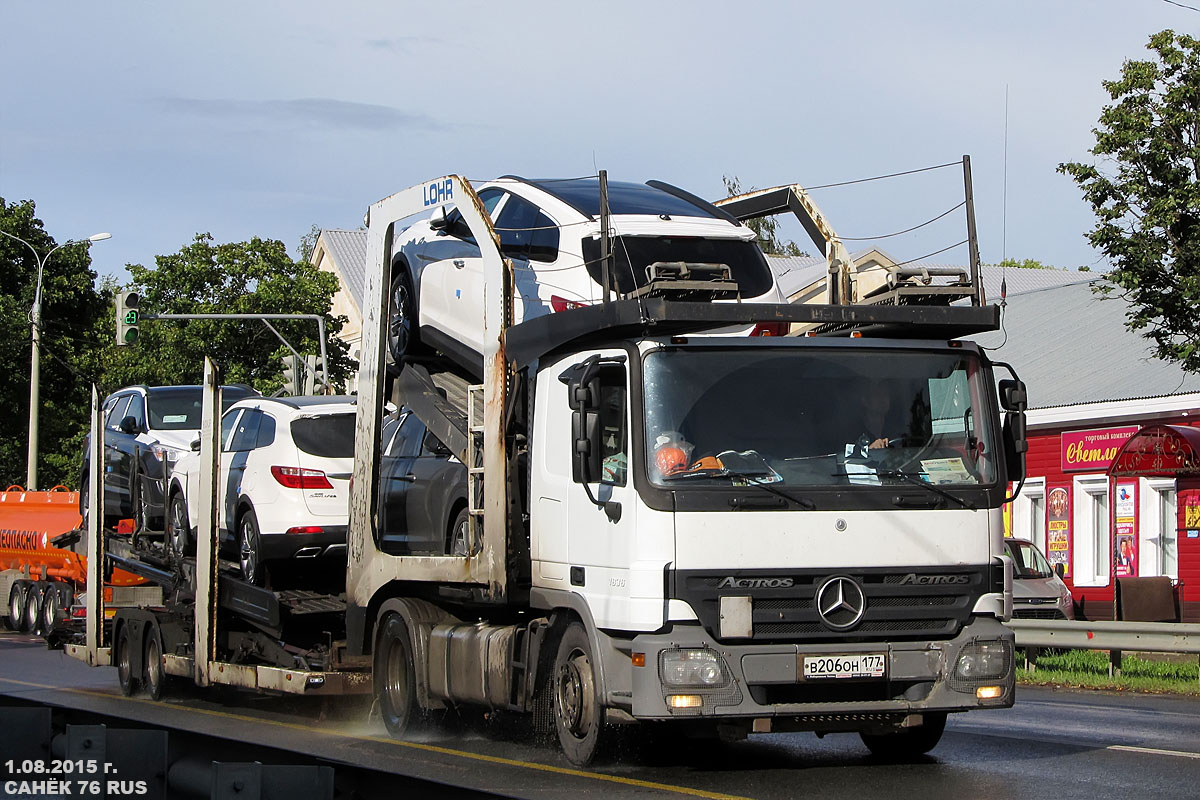 Москва, № В 206 ОН 177 — Mercedes-Benz Actros ('2003) 1836