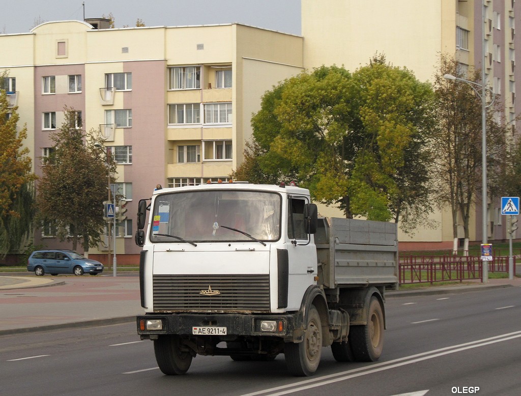 Гродненская область, № АЕ 9211-4 — МАЗ-5551 (общая модель)