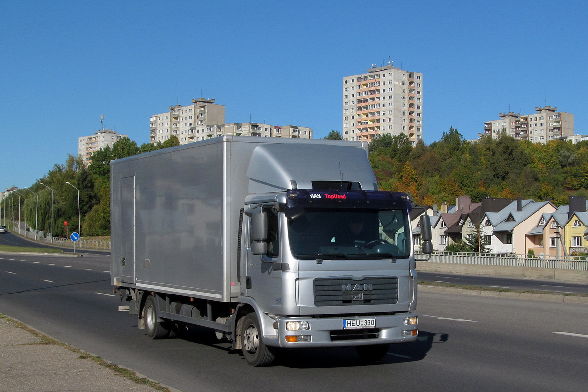 Литва, № HEU 330 — MAN TGL (общая модель)