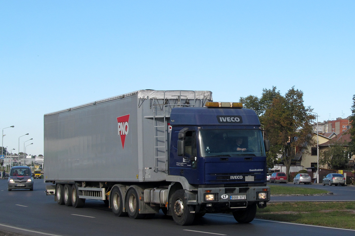 Литва, № BBB 672 — IVECO EuroTrakker