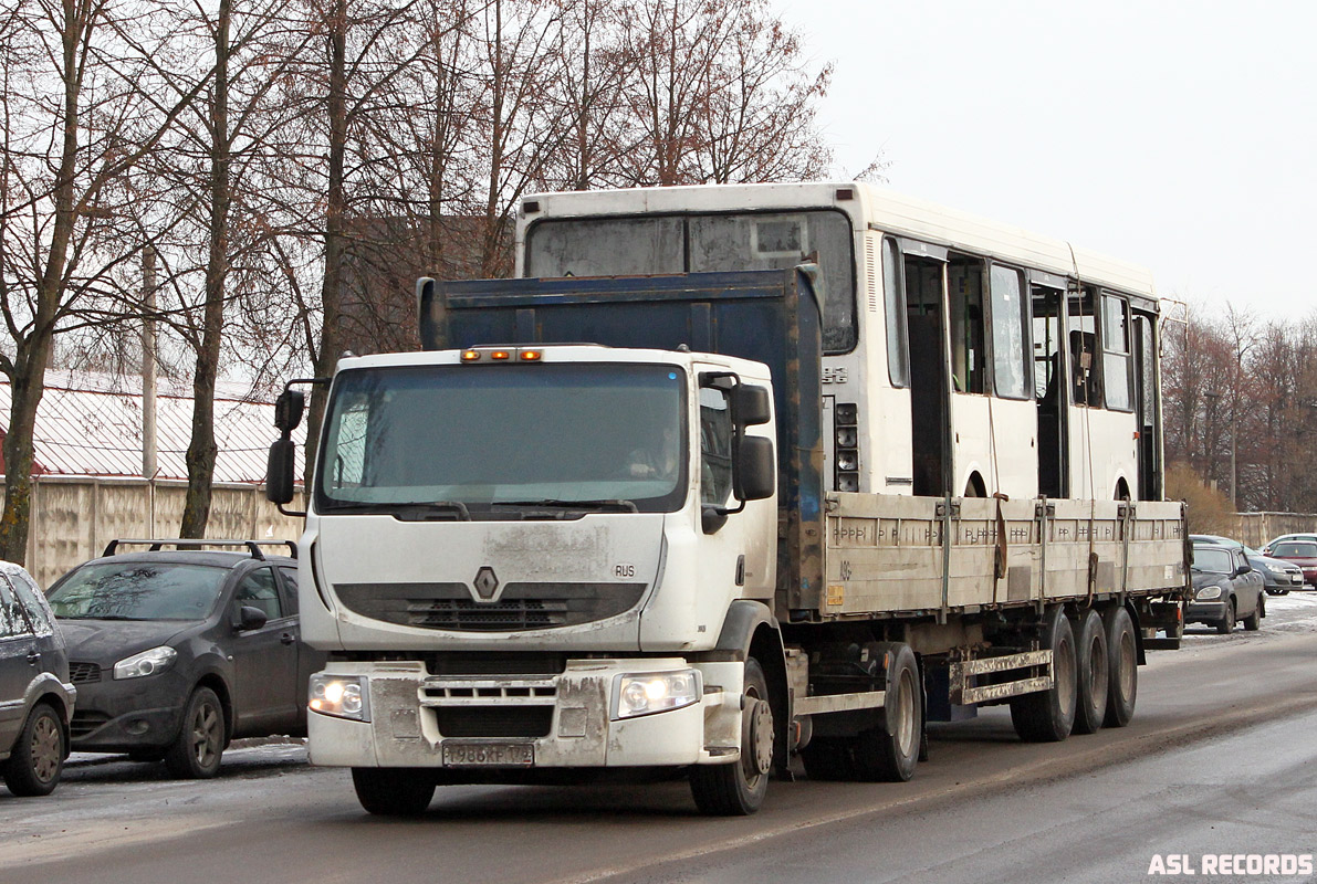 Санкт-Петербург, № Т 986 КР 178 — Renault Premium ('2006)