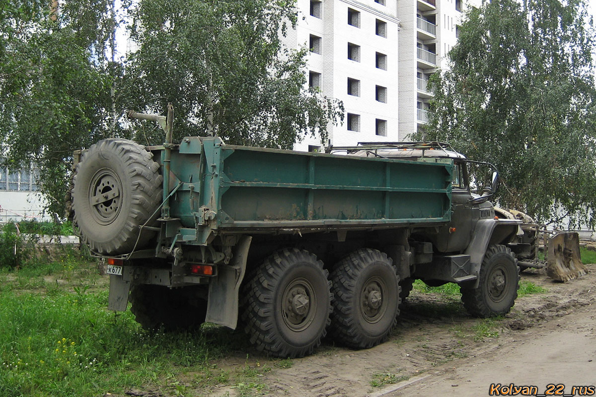 Алтайский край, № К 677 КХ 22 — Урал-43203