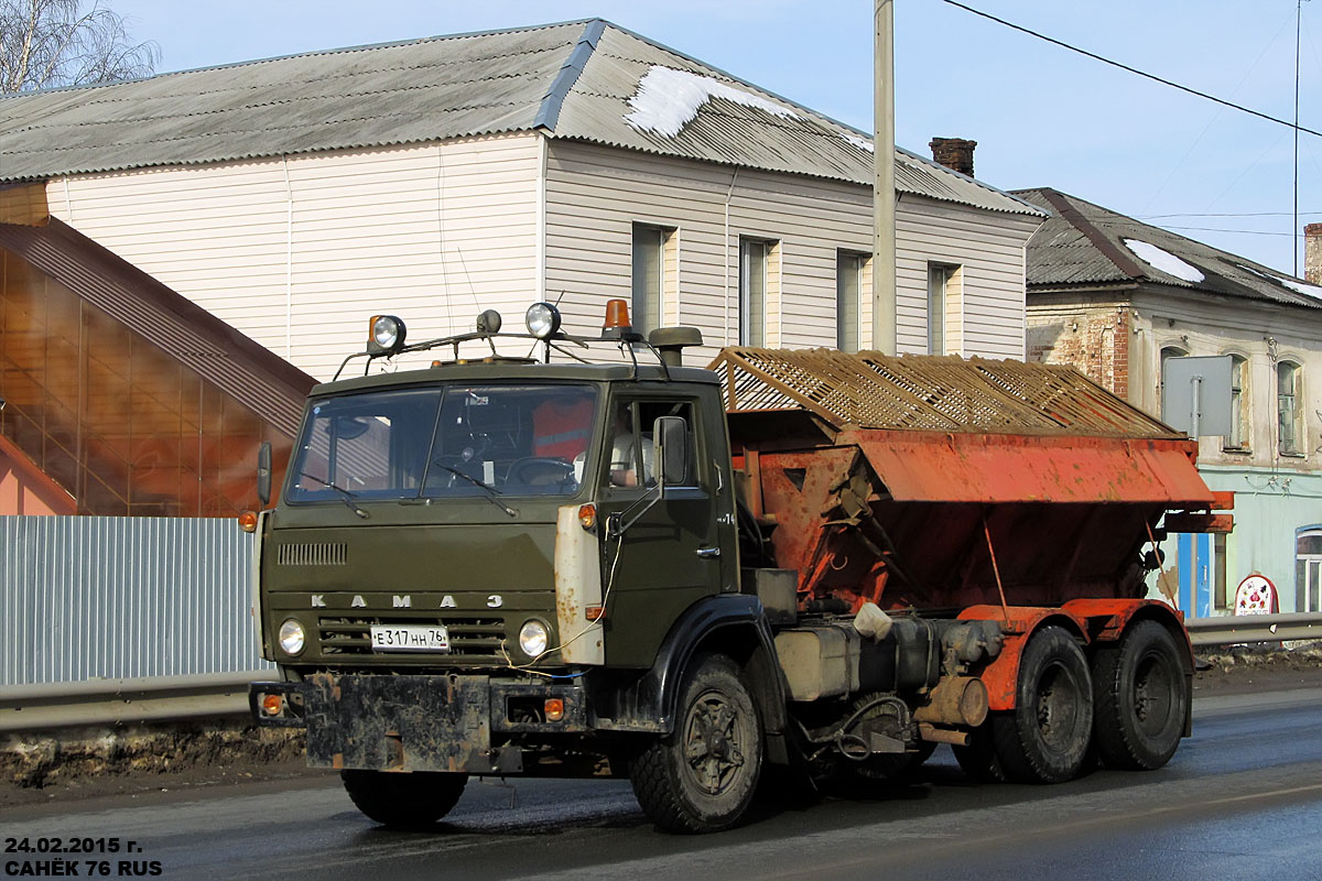 Ярославская область, № Е 317 НН 76 — КамАЗ-53213