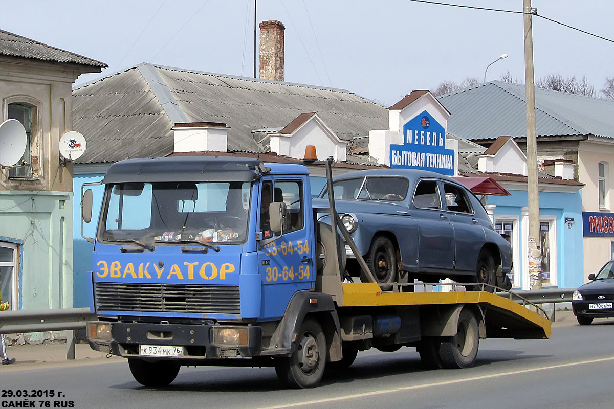 Ярославская область, № К 934 МК 76 — Mercedes-Benz LK 814