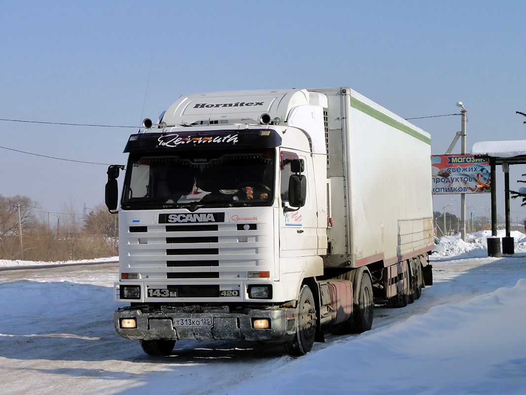 Приморский край, № Т 313 КО 125 — Scania (III) R143M