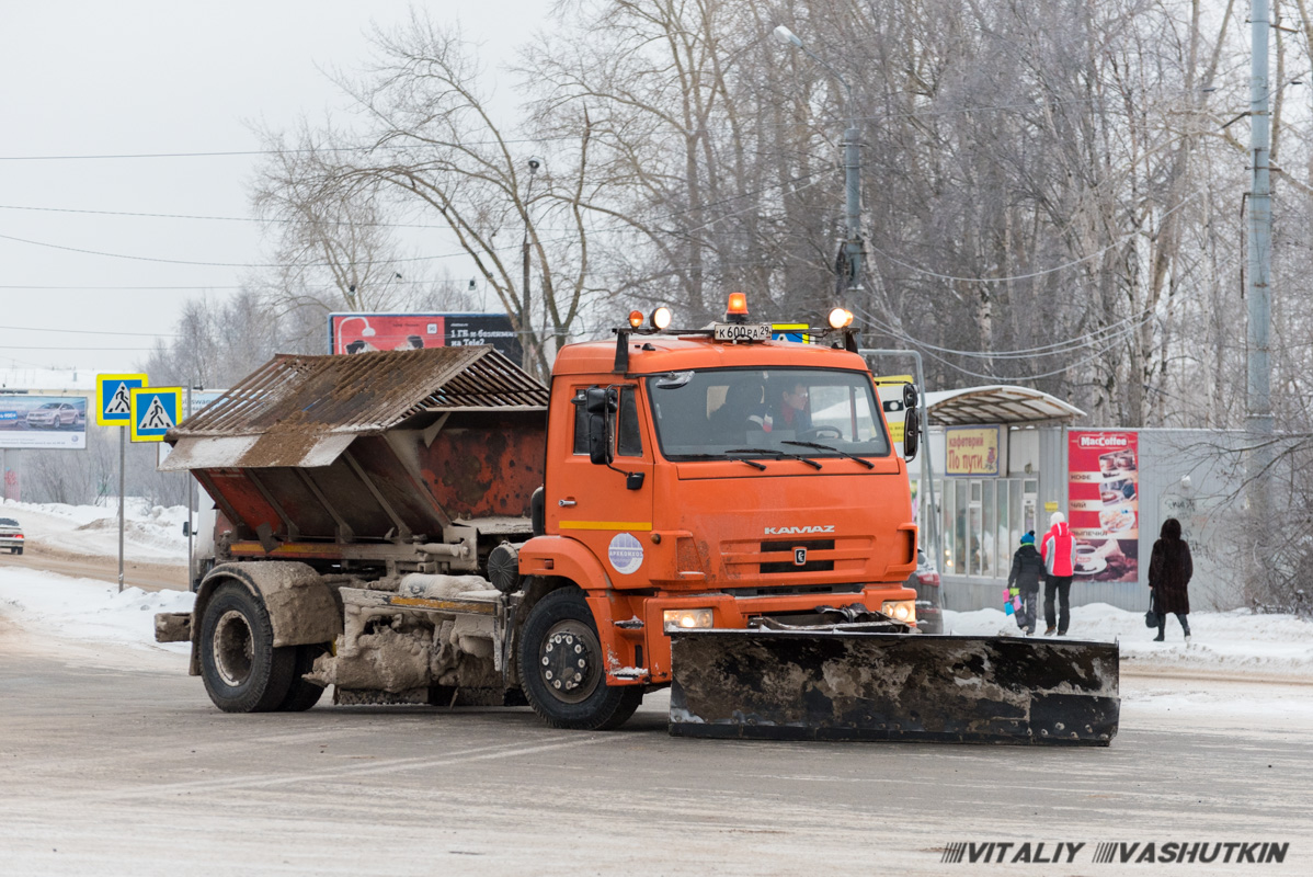 Архангельская область, № К 600 РА 29 — КамАЗ-43253-H3