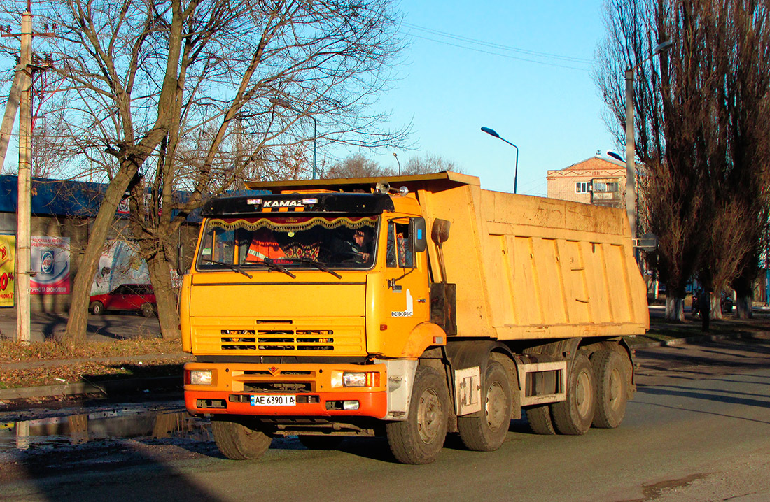 Днепропетровская область, № АЕ 6390 ІА — КамАЗ-65201 [652010]