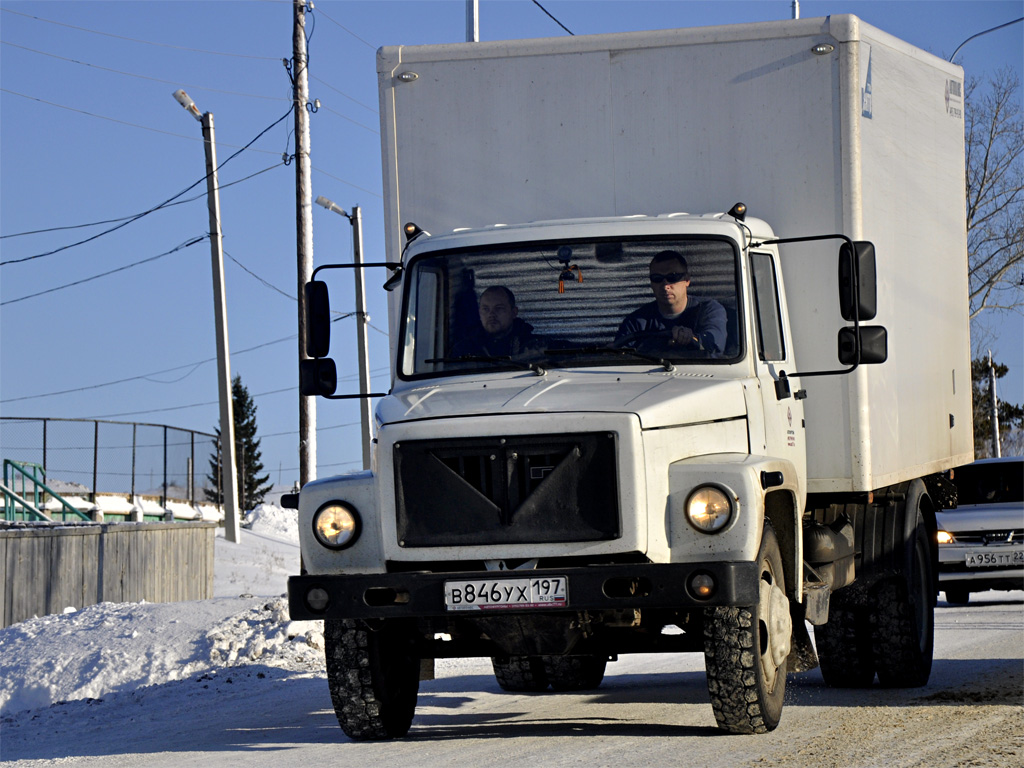 Москва, № В 846 УХ 197 — ГАЗ-3309