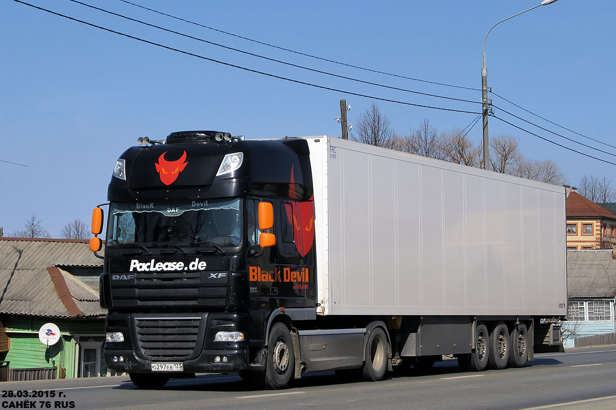 Краснодарский край, № О 297 ЕВ 123 — DAF XF105 FT