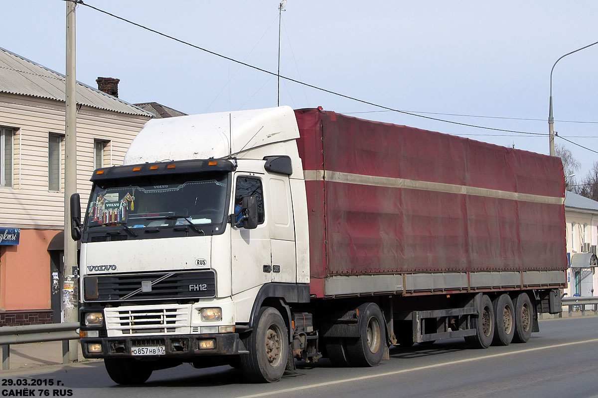 Смоленская область, № О 857 НВ 67 — Volvo ('1993) FH12.380