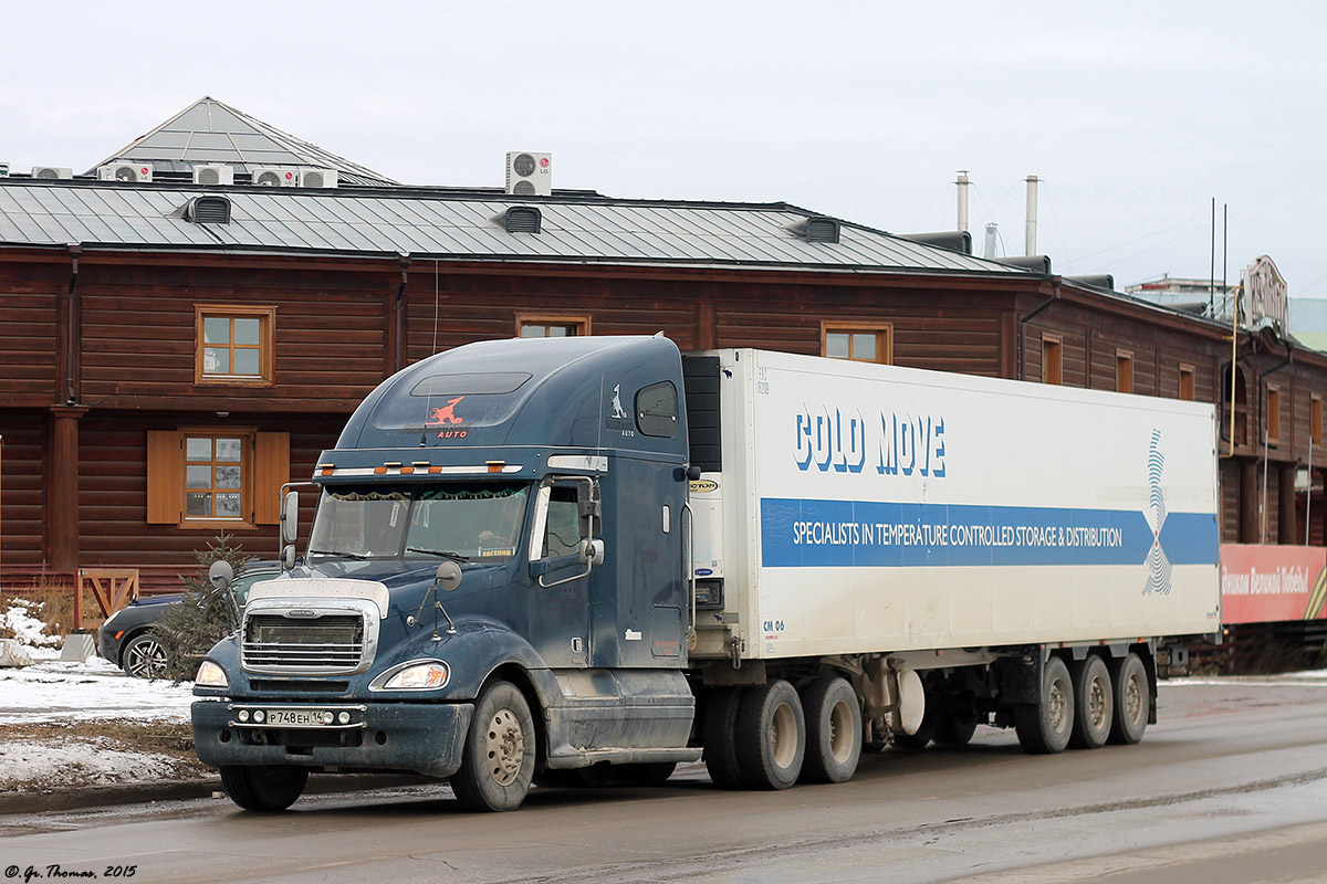 Саха (Якутия), № Р 748 ЕН 14 — Freightliner Columbia