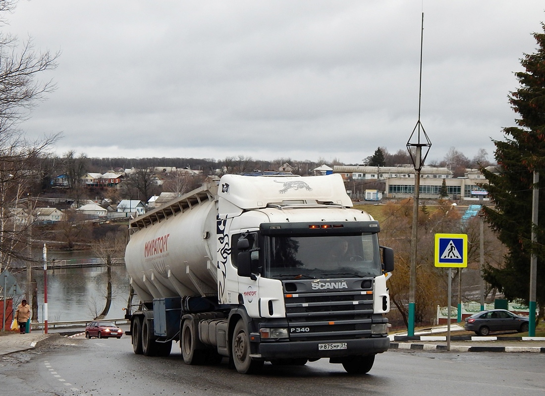 Белгородская область, № Р 875 МР 31 — Scania ('1996) P340