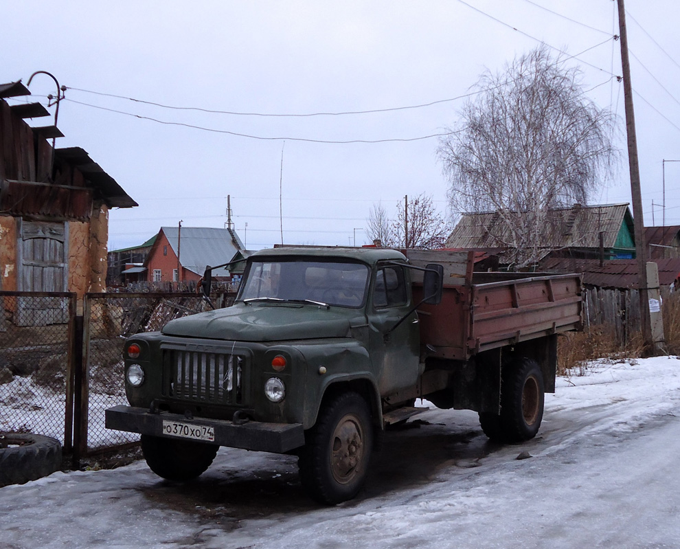 Челябинская область, № О 370 ХО 74 — ГАЗ-53-14, ГАЗ-53-14-01