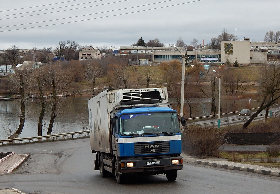 Белгородская область, № С 217 УХ 93 — MAN M90 (общая модель)