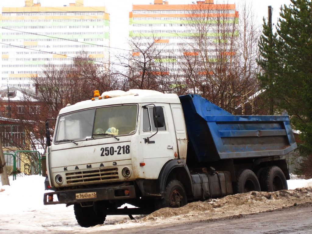 Кировская область, № К 964 НР 43 — КамАЗ-55111 (общая модель)