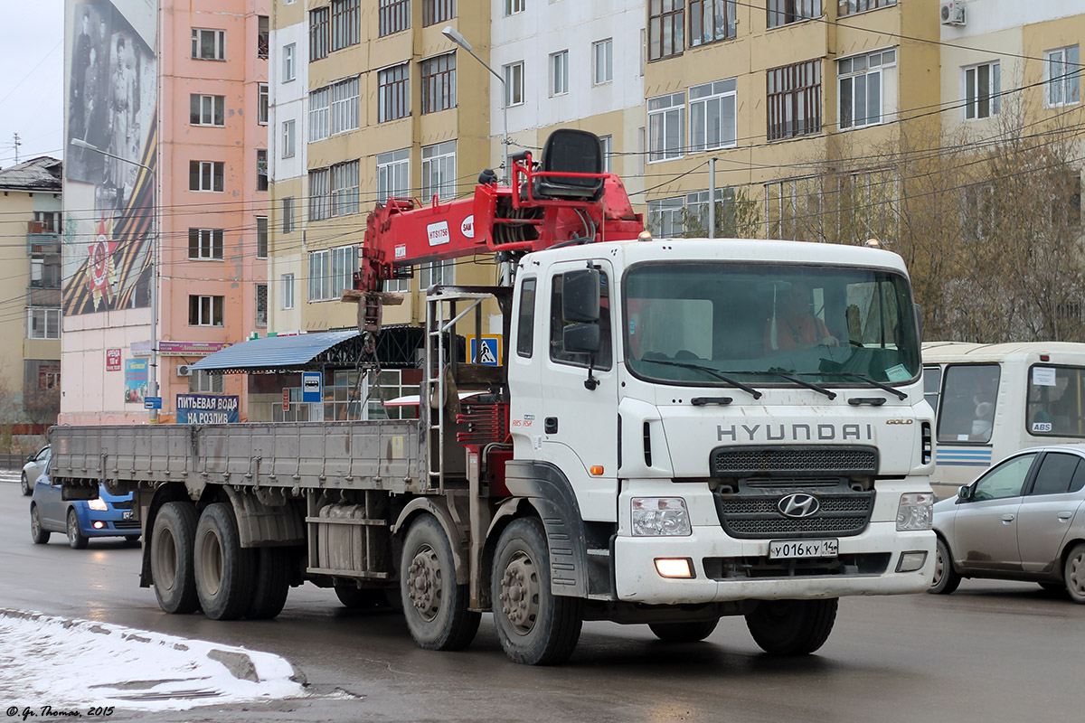 Саха (Якутия), № У 016 КУ 14 — Hyundai Power Truck HD320