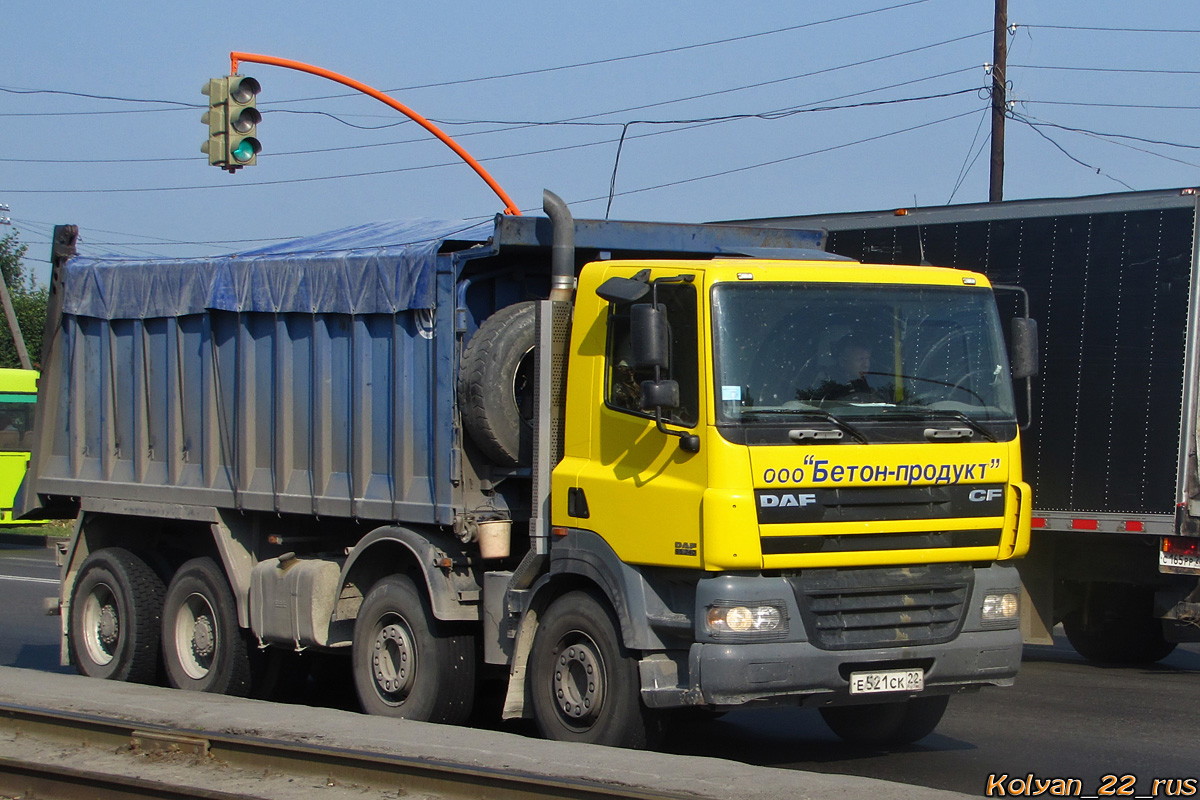 Алтайский край, № Е 521 СК 22 — DAF CF85 FAD