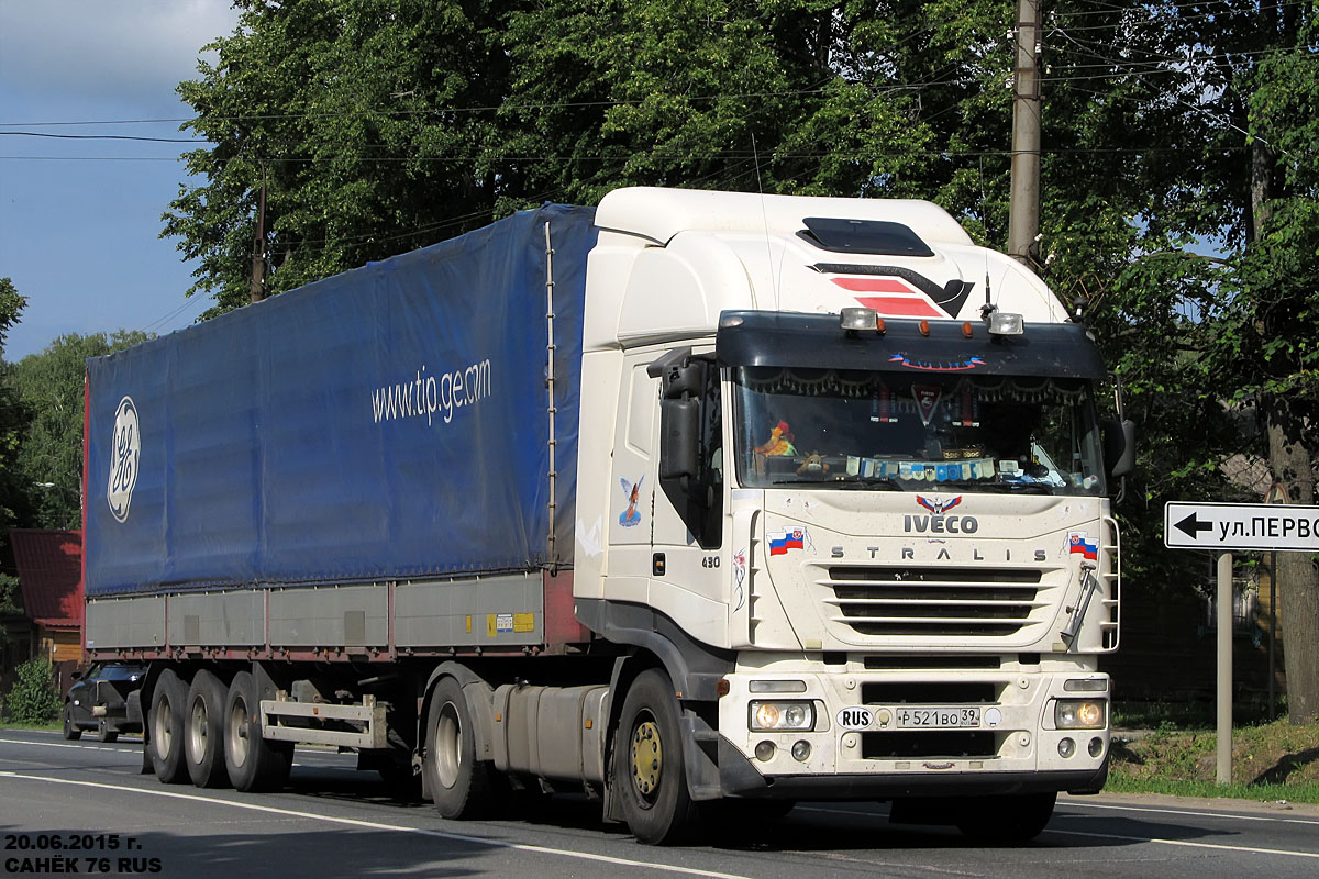 Калининградская область, № Р 521 ВО 39 — IVECO Stralis ('2002) 430