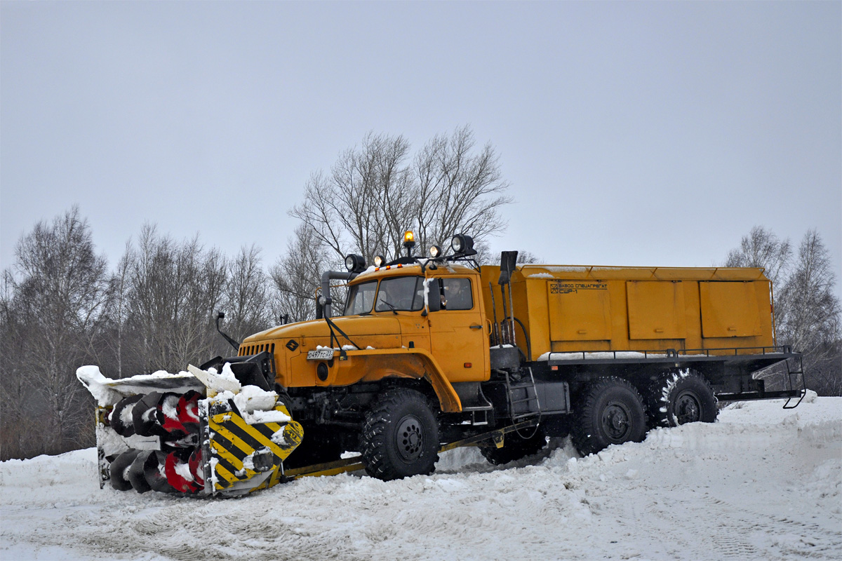 Алтайский край, № О 497 ТС 22 — Урал-4320-41