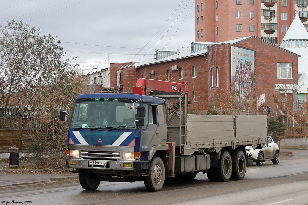 Саха (Якутия), № Х 399 ЕМ 14 — Mitsubishi Fuso The Great