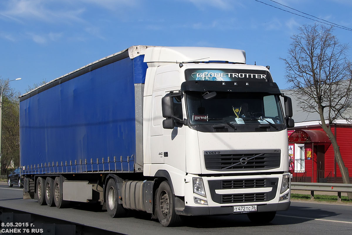 Воронежская область, № Т 472 ТС 36 — Volvo ('2008) FH.440