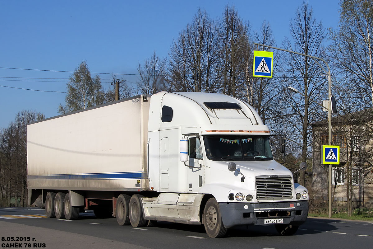 Ростовская область, № Х 348 СЕ 161 — Freightliner Century Class